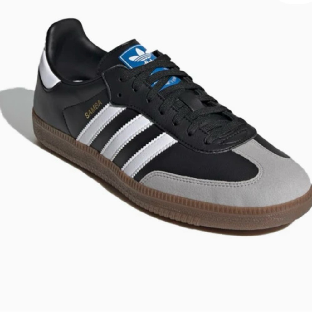 Adidas Samba Black and Gray Sneakers